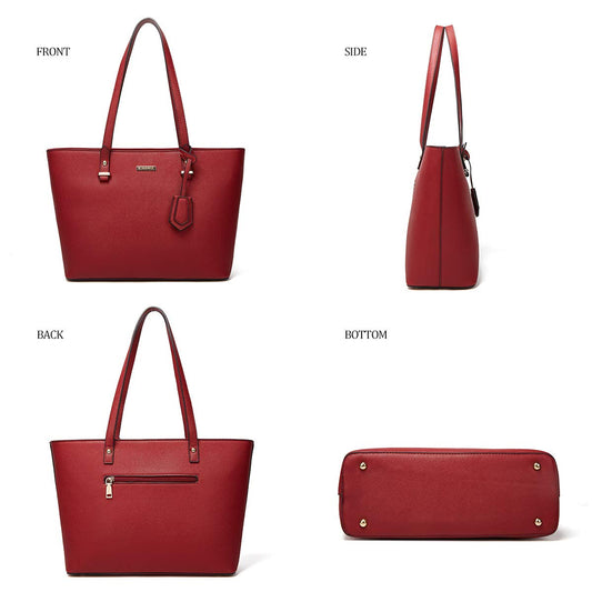 Women Fashion Handbags Wallet Tote Bag Shoulder Bag Top Handle Satchel Purse Set