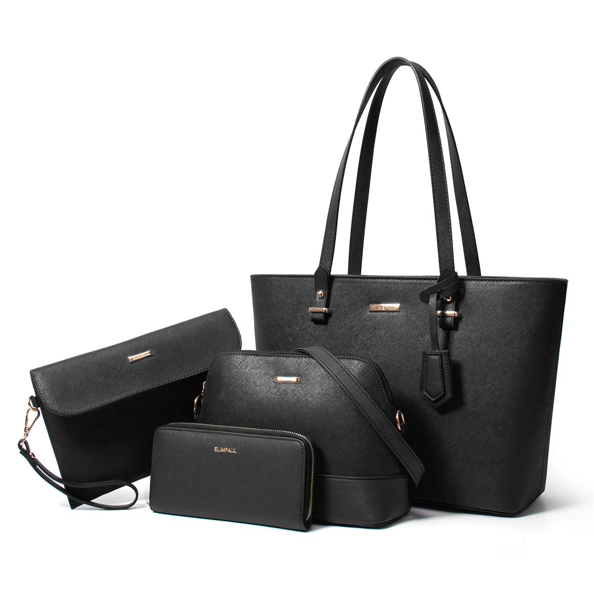 Women Fashion Handbags Wallet Tote Bag Shoulder Bag Top Handle Satchel Purse Set