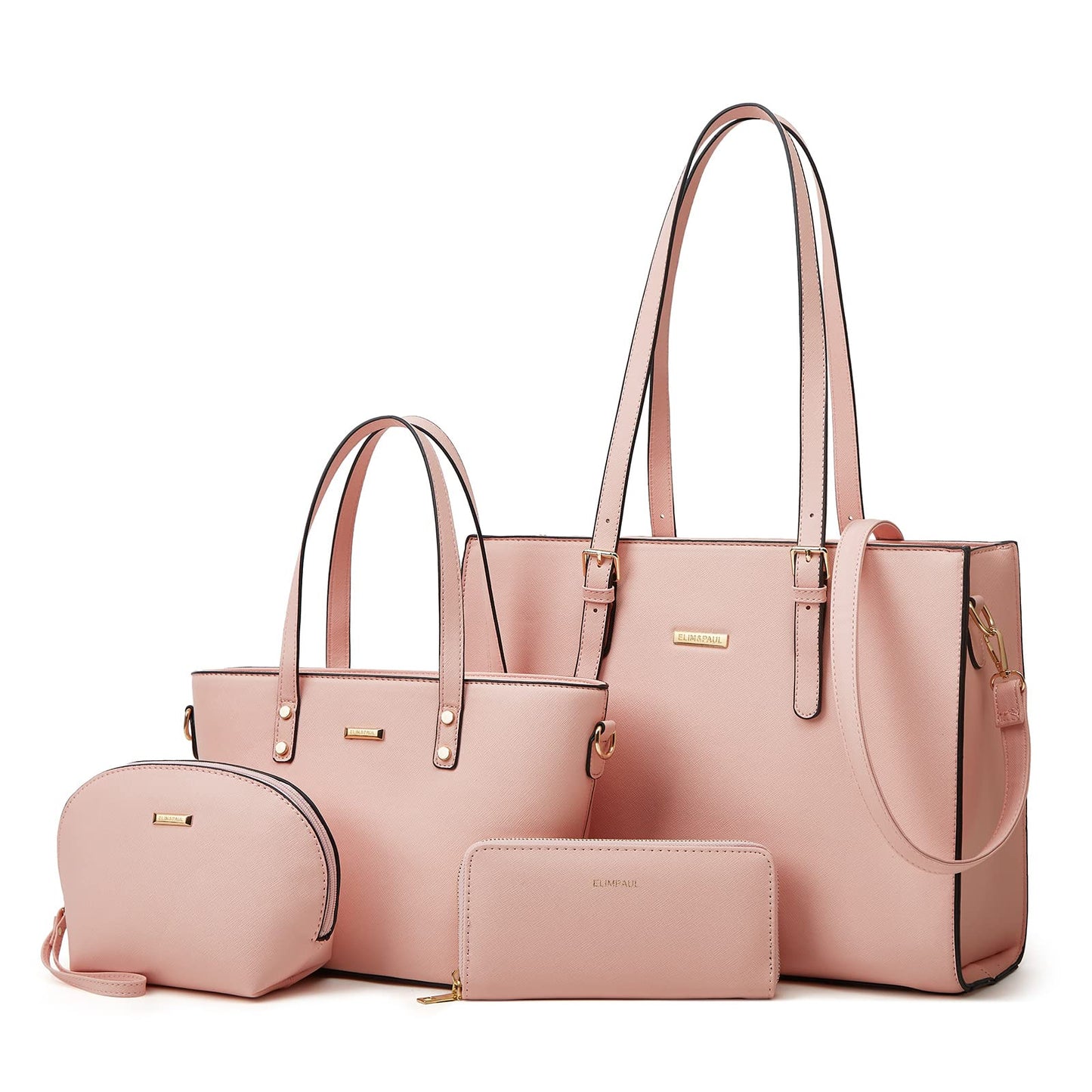 Women Fashion Handbags Wallet Tote Bag Shoulder Bag Top Handle Satchel Purse Set