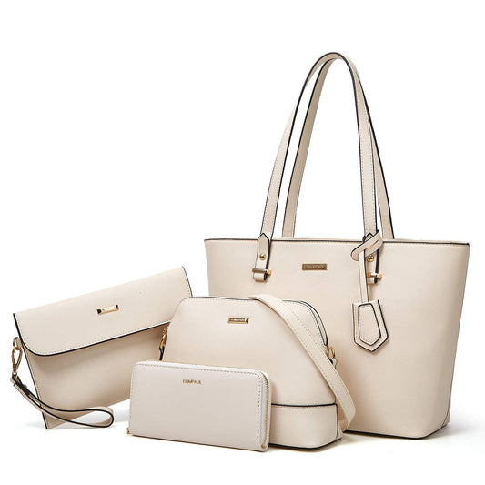 Women Fashion Handbags Wallet Tote Bag Shoulder Bag Top Handle Satchel Purse Set