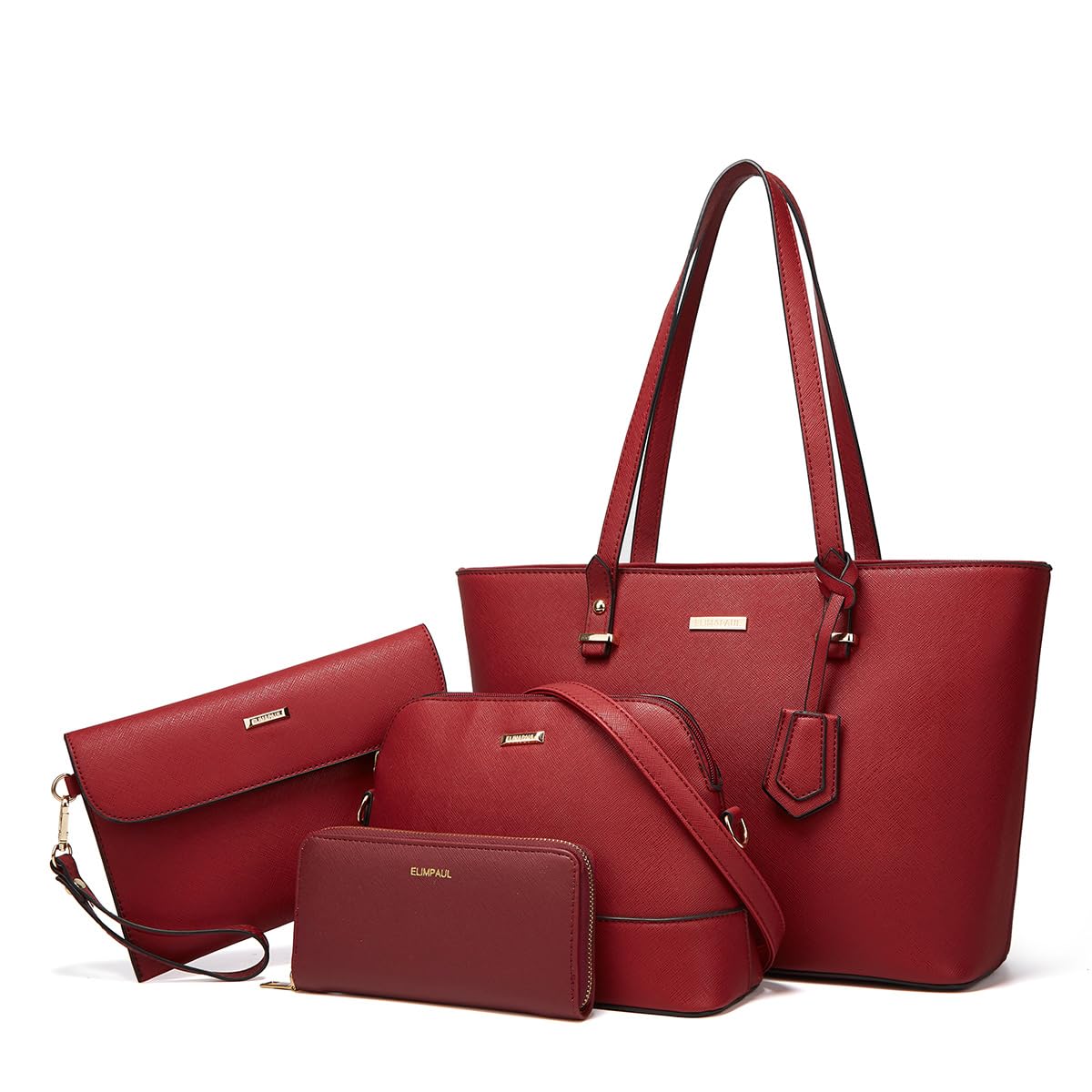 Women Fashion Handbags Wallet Tote Bag Shoulder Bag Top Handle Satchel Purse Set