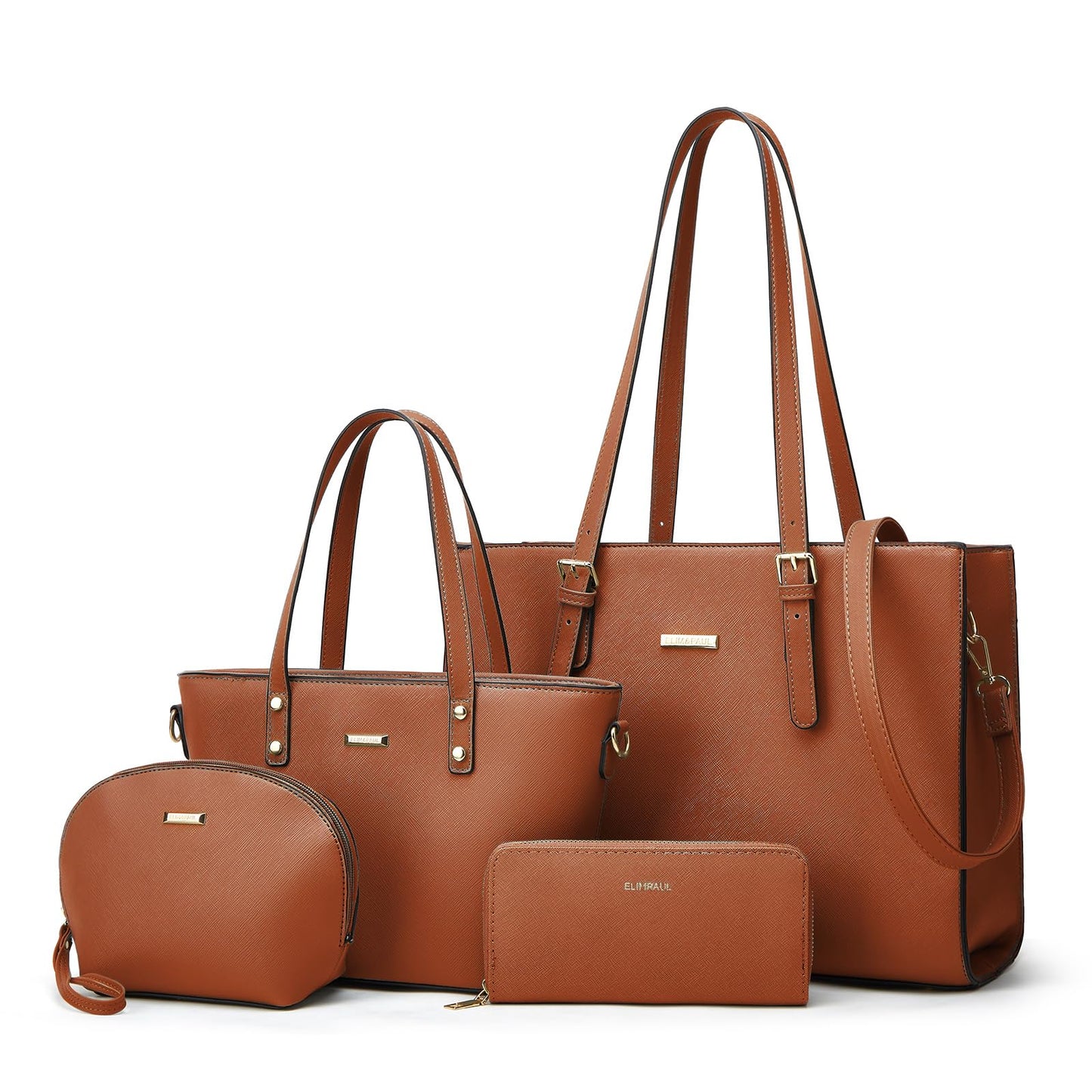 Women Fashion Handbags Wallet Tote Bag Shoulder Bag Top Handle Satchel Purse Set