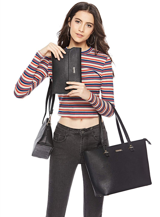 Women Fashion Handbags Wallet Tote Bag Shoulder Bag Top Handle Satchel Purse Set