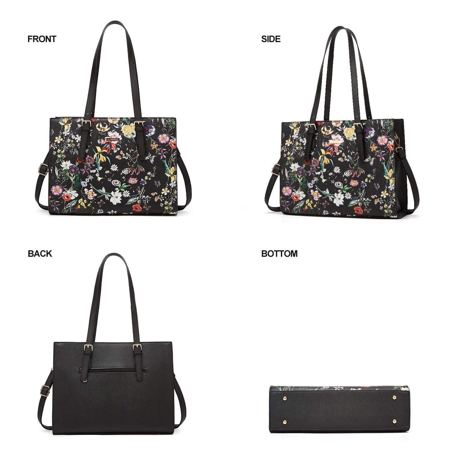 Women Fashion Handbags Wallet Tote Bag Shoulder Bag Top Handle Satchel Purse Set