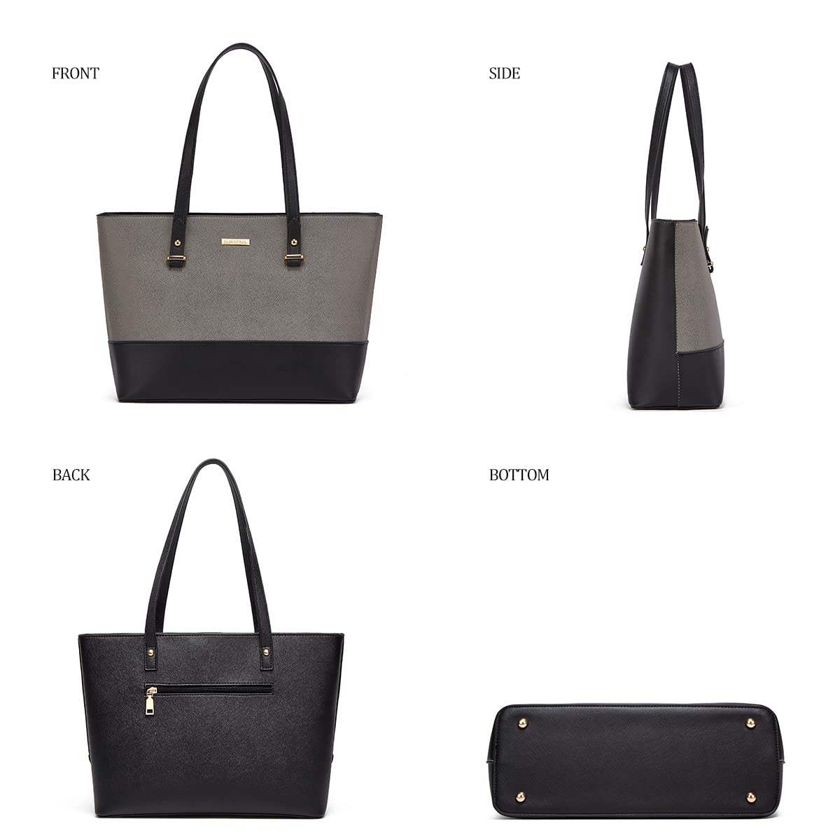 Women Fashion Handbags Wallet Tote Bag Shoulder Bag Top Handle Satchel Purse Set