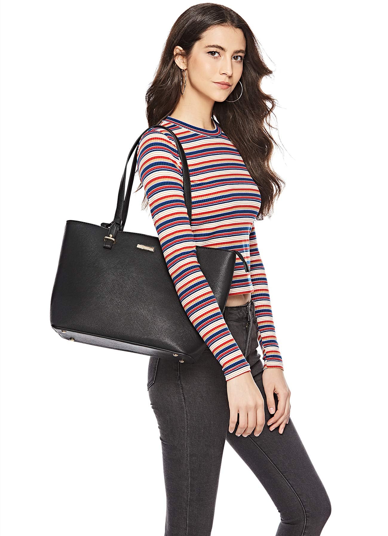Women Fashion Handbags Wallet Tote Bag Shoulder Bag Top Handle Satchel Purse Set