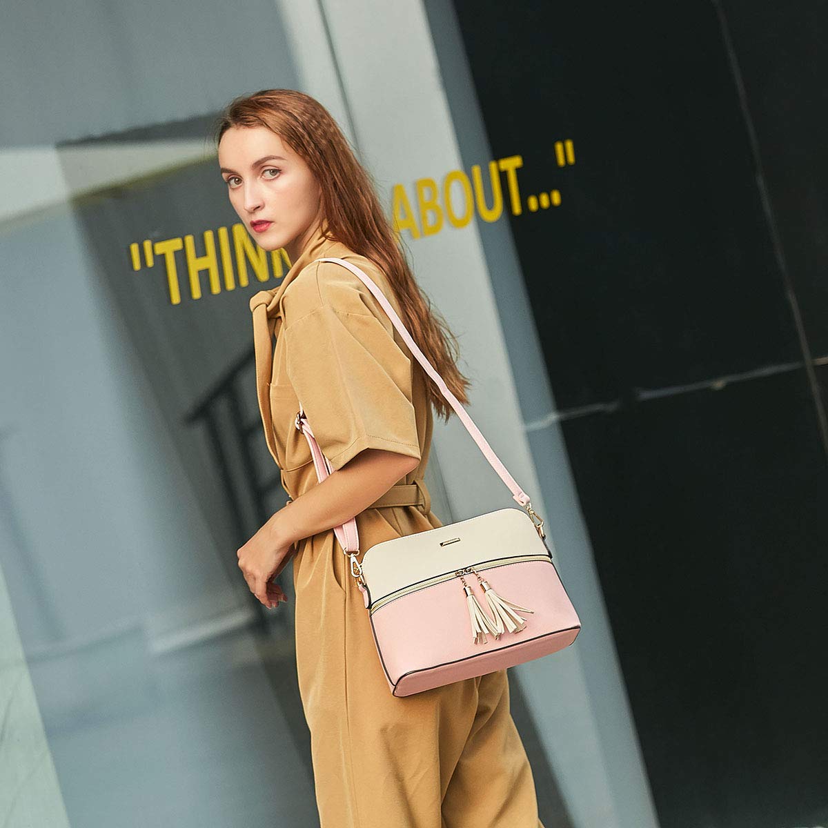 Women Fashion Handbags Wallet Tote Bag Shoulder Bag Top Handle Satchel Purse Set